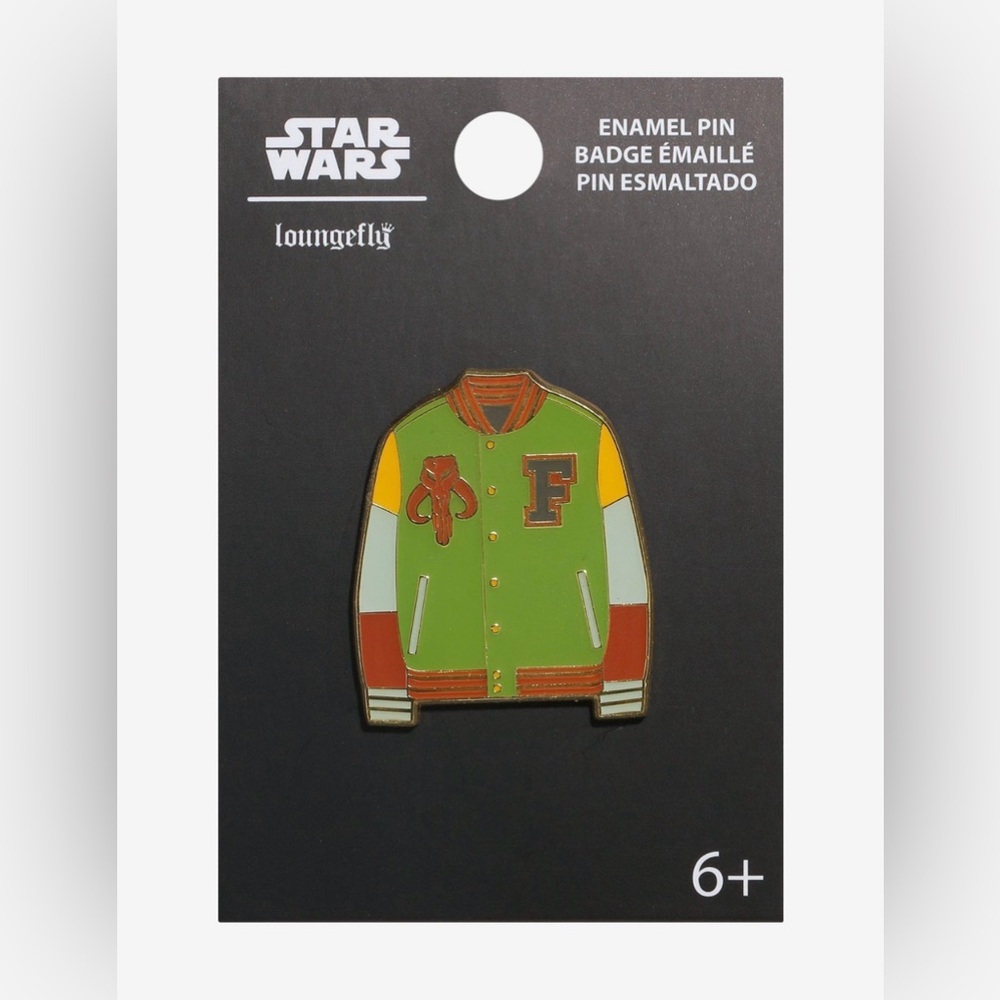 Loungefly Star Wars Boba Fett Varsity Jacket Enamel Pin
Exclusive